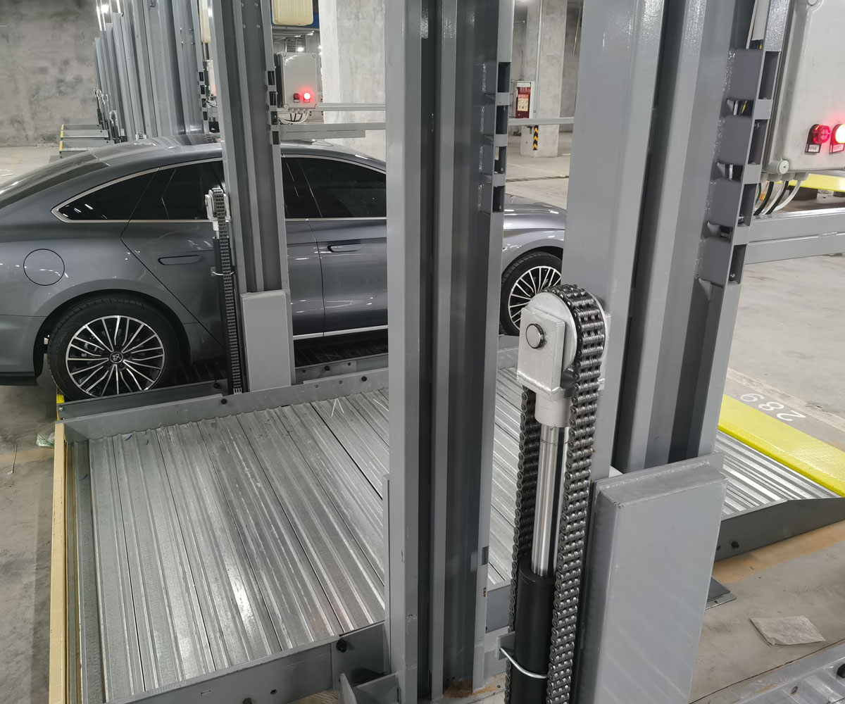 德江縣兩層簡易升降立體停車場廠家