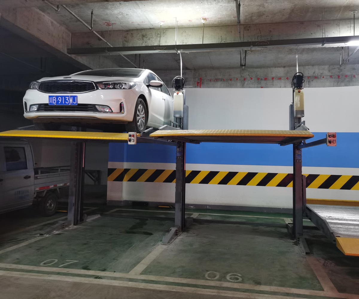 云南省小區(qū)家用簡(jiǎn)易式機(jī)械式立體停車設(shè)備