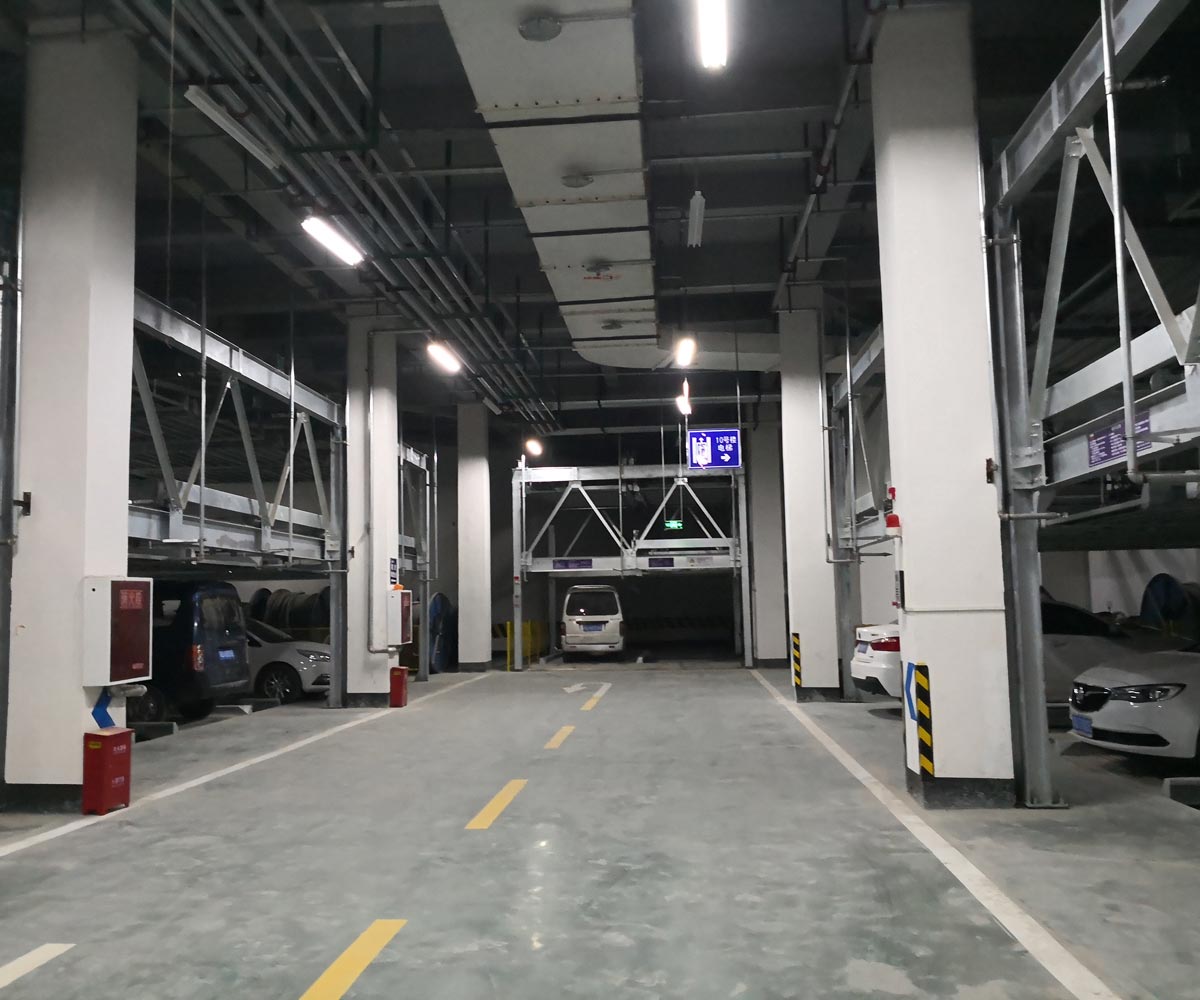 貴州省二層升降橫移式立體停車設(shè)備