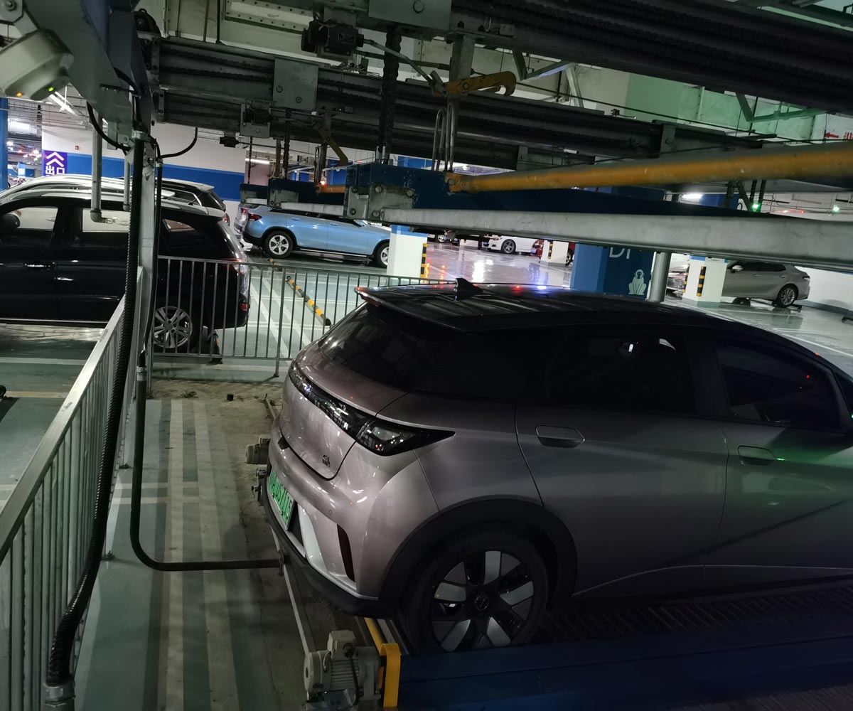 獨山縣PSH2二層升降橫移機械式停車設備